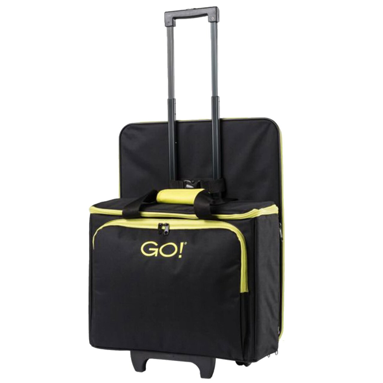 GO! Fabric Cutter Tote & Die Bag (Black) – Portable Storage Carry Case for GO! Fabric Cutter & Dies, Quilting Organizer Bag